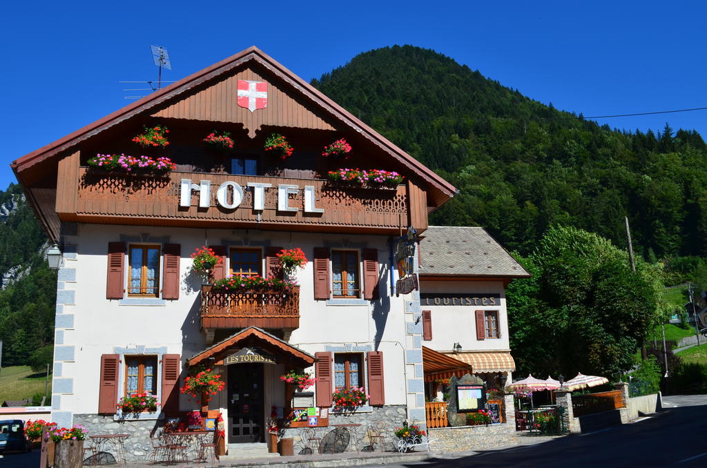 Les Touristes Hotell Abondance Exteriör bild
