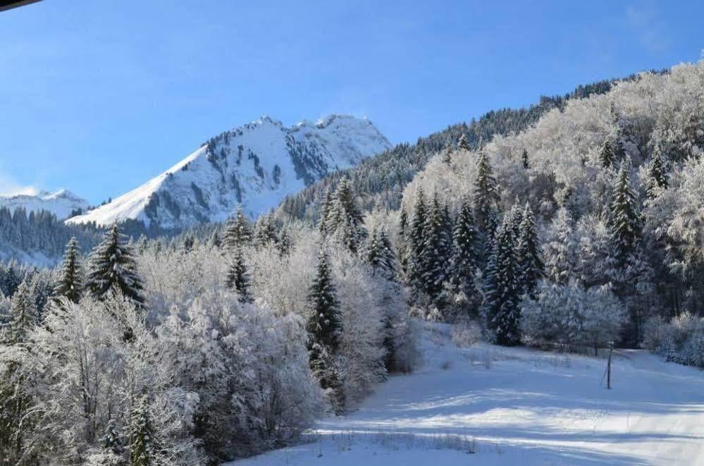 Les Touristes Hotell Abondance Exteriör bild