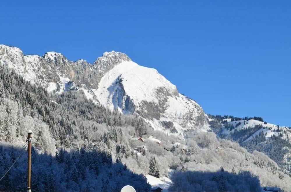Les Touristes Hotell Abondance Exteriör bild